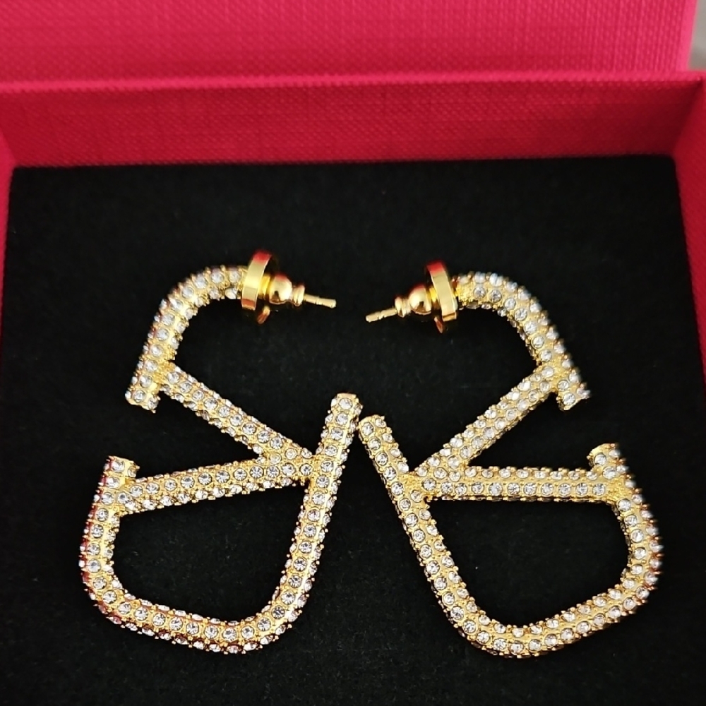 Valentino Gold and Silver Women's Earrings